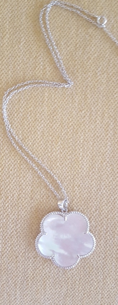 Beautiful flower necklace.